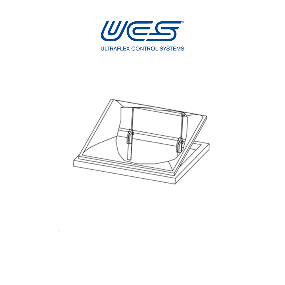 SYNCHRO T-RACK Ultraflex UCS - Coppia attuatori a cremagliera per finestre a sporgere e lucernari