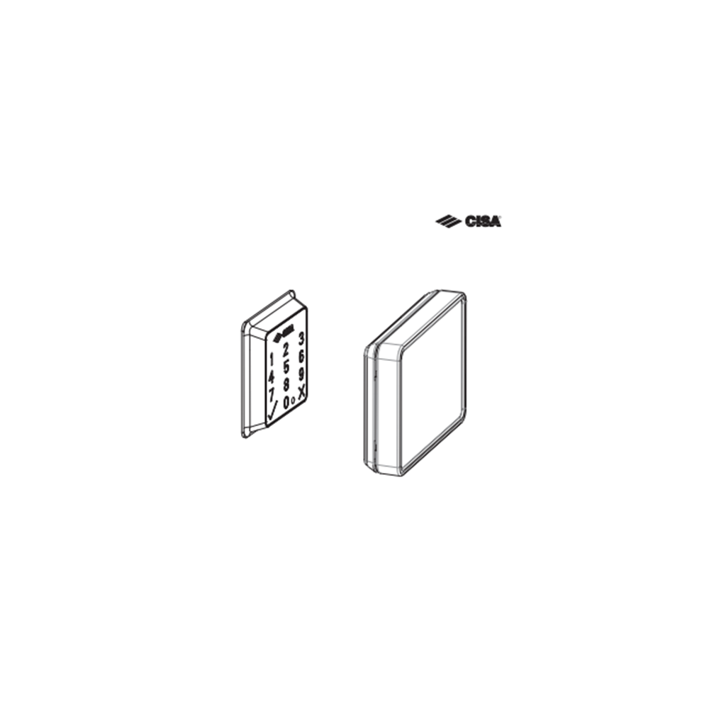 Tastiera digitale per controllo accessi Cisa art. 0652577 Tastiera digitale per controllo accessi Cisa art. 0652577
