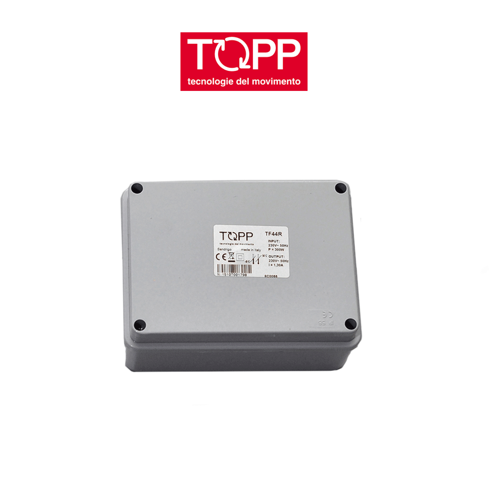 TF44R Topp unità di alimentazione con ricevente radio TF44R Topp unità di alimentazione con ricevente radio