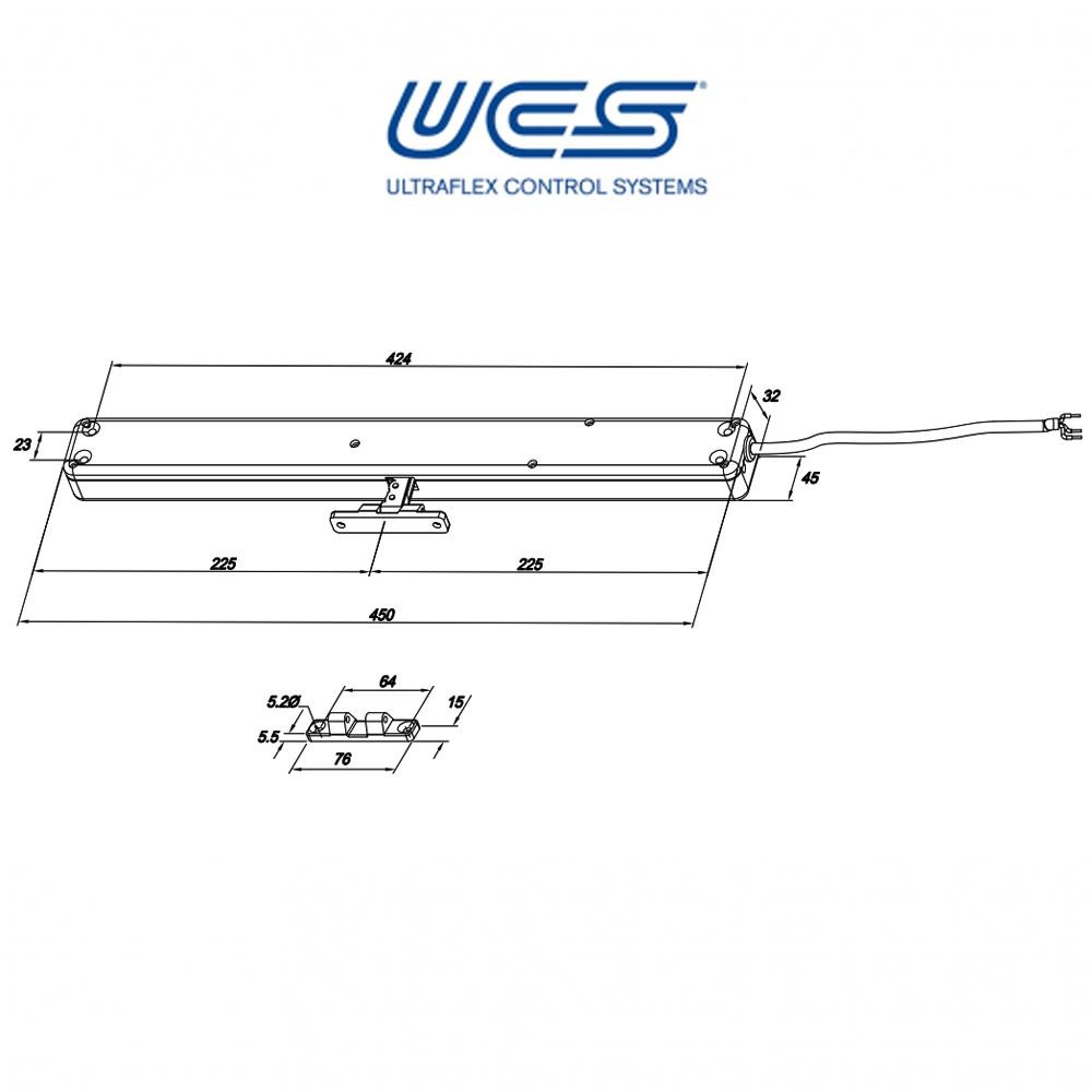 VEGA AC RF Ultraflex UCS - Attuatore a catena radiocomandato per finestre vasistas e a sporgere VEGA AC RF Ultraflex UCS - Attuatore a catena radiocomandato per finestre vasistas e a sporgere