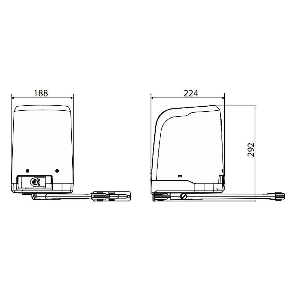 VIRGO SMART BT A 20 KIT BFT operatore elettromeccanico a braccio articolato per ante a battente VIRGO SMART BT A 20 KIT BFT operatore elettromeccanico a braccio articolato per ante a battente