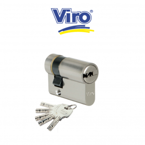 Mezzo cilindro di sicurezza Viro New Euro-Pro a chiave uguale art. 875.30.10.073