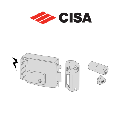 Serratura elettrica Cisa entrata 70 Sinistra art. 11721702