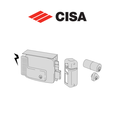 Serratura elettrica Cisa entrata 80 Destra art. 11761801