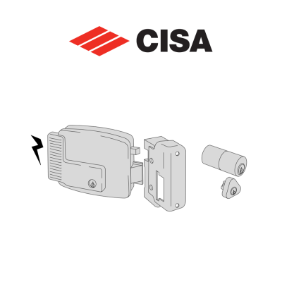 Serratura elettrica Cisa entrata 70 Destra art. 11921703