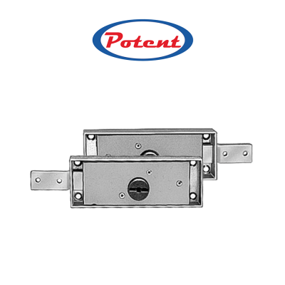 Serratura a doppia mappa accoppiata per serrande Potent art. 1625/Z