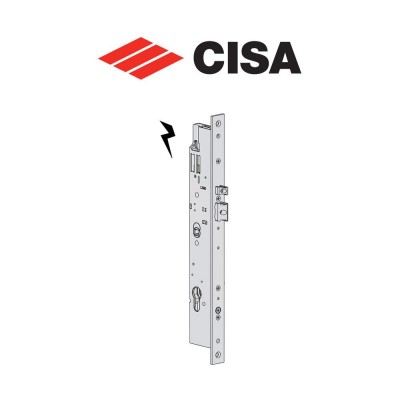 Serratura elettrica a cilindro Cisa Multitop Pro entrata 30 serie 19205-30