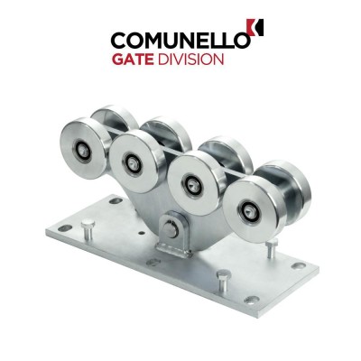 CGS - 350.8 - Comunello - Carrello autoportante 5 ruote in nylon per cancelli a sbalzo