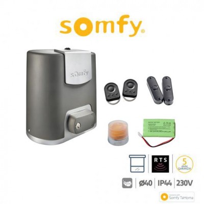 ELIXO 500 3S 24V IO Somfy attuatore per cancelli battenti