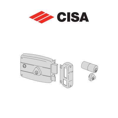 Serratura meccanica a cilindro Cisa entrata 60 Sinistra art. 50171602