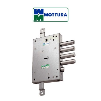 Serratura di sicurezza Mottura interasse 28 mm con chiavistelli prolungati art. 52.571