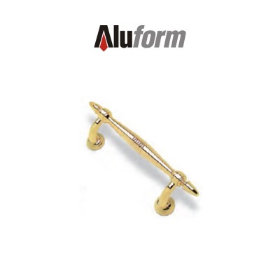 A 414 Aluform maniglione ottone oro PVD per porte