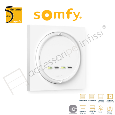 AMY 4 MODES io - Comando a parete a 1 canale