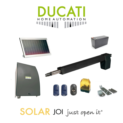 HC812-300 SOLAR MONO Ducati Home apricancello ad alimentazione solare