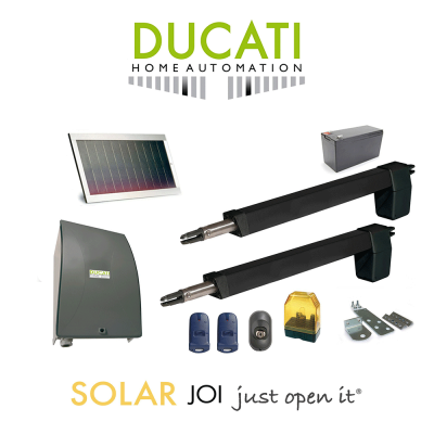 HC812-300 SOLAR Ducati Home apricancello ad alimentazione solare