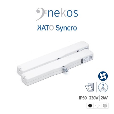 KATO SYNCRO³ Nekos coppia attuatori a catena per finestre vasistas e lucernari