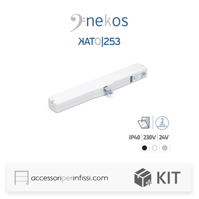 KIT KATO 253 Nekos attuatore a catena per finestre vasistas e lucernari 