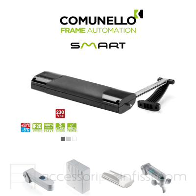 KIT SMART 230V Comunello - Attuatore elettrico a catena per finestre vasistas e a sporgere