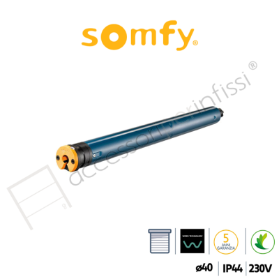 LS 40 WT Somfy motore per tapparelle