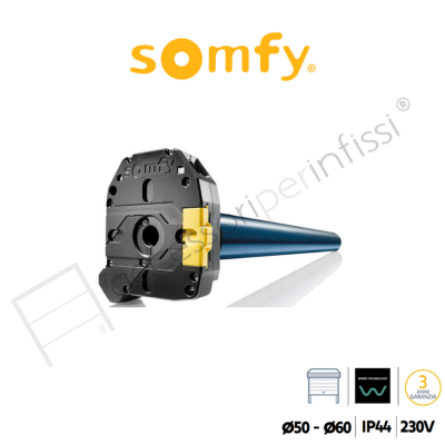 RDO CSI Somfy motore con manovra di soccorso per serrande e tende da sole