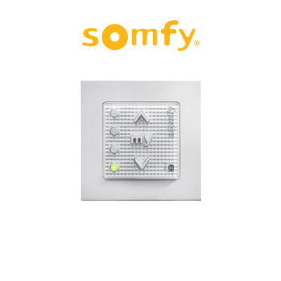 SMOOVE ORIGIN 4 io Somfy - Comando a parete a 4 canali per tende da sole e tapparelle