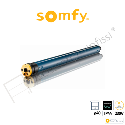 SUNEA SCREEN 40 io Somfy motore radio elettronico per screen verticali esterni o mantovane motorizzate