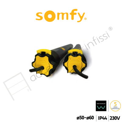 TTS HIPRO WT Somfy coppia motori con sistema di trazione tensione per coperture di terrazzi, lucernari, sistemi solari passivi