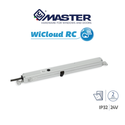 WICLOUD RC Master attuatore radio a catena a scomparsa per finestre vasistas o a battente