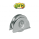 388/A IBFM - Ruota per cancelli con supporti laterali 2 cuscinetto gola V
