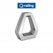 Q-Railing - Morsetti per vetro a pavimento Easy Glass MOD 6500