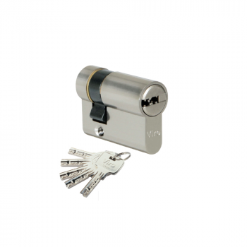 Mezzo cilindro di sicurezza Viro New Euro-Pro con chiave a cifratura uguale art. 875.30.10.073