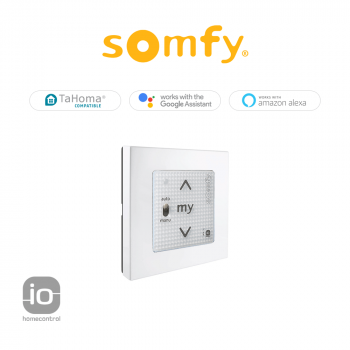 Somfy SMOOVE 1 A/M io wall remote control for io radio motors