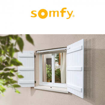 YSLO FLEX io 2P Somfy radio motor for double-leaf swing shutters 