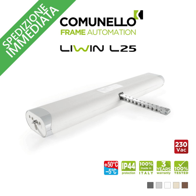 thumbnail image 2 of Comunello Liwin L25 Electric Chain Motor Actuator – For Vasistas / Casement Windows 2 of 6