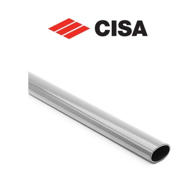 Horizontal oval bar for Cisa panic exit devices 1200 mm Stainless steel art. 0700761