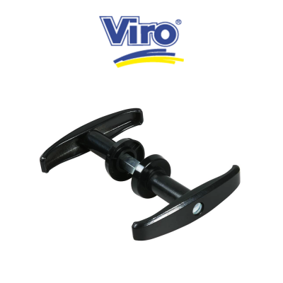 Double handle for up-and-over doors Viro art. 8217.0600