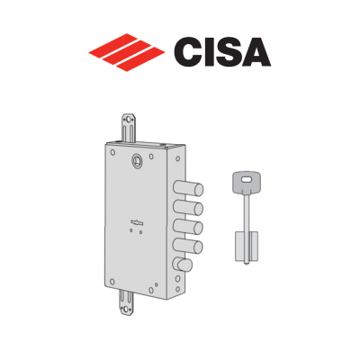 Cisa double bit mechanical lock entry 64 series B7515-28