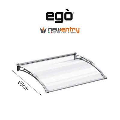 EGÒ Royal Pat overhang 65 cm - Modular canopy roof with frosted roof for outdoor use