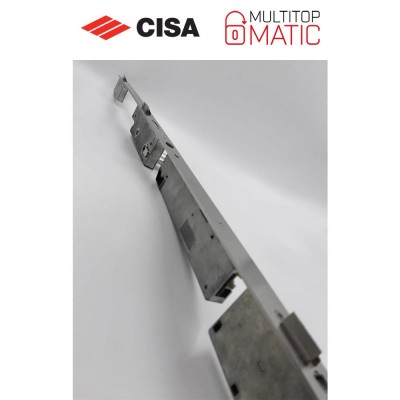 Multipoint mechanical lock Cisa Multitop Matic entry 35 flat frontal 4A000-35 series