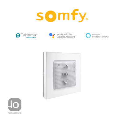 Somfy SMOOVE ORIGIN io wall remote control for io radio motor