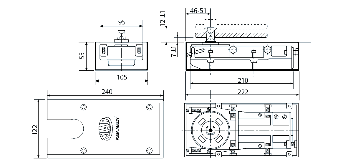 DC620G Assa Abloy DC620G Assa Abloy