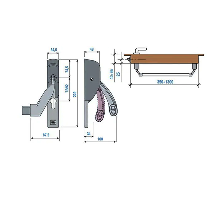DC620G Assa Abloy