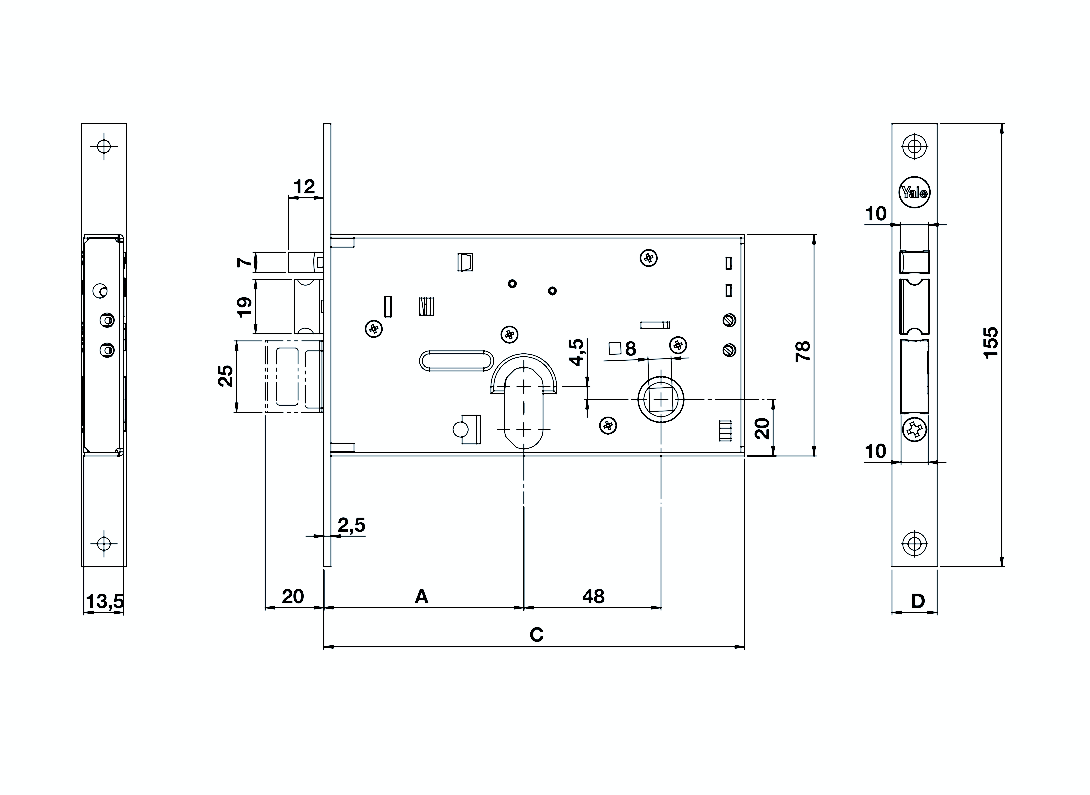 Y8520070080 Assa Abloy