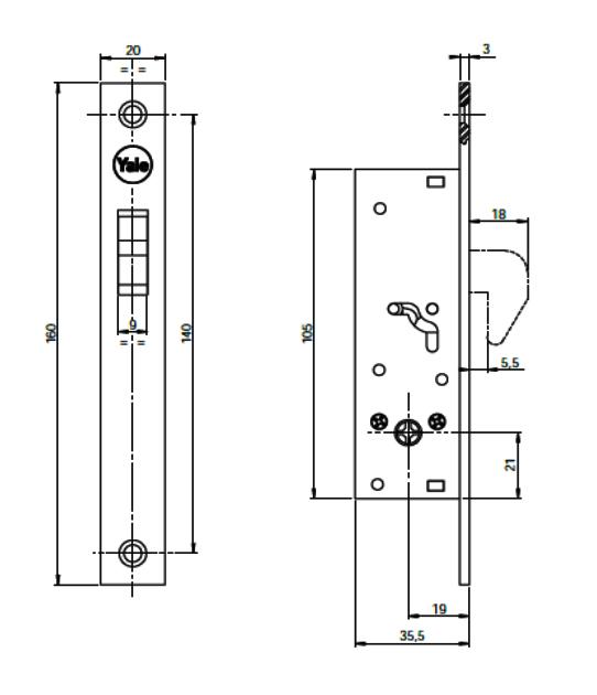 DC620G Assa Abloy
