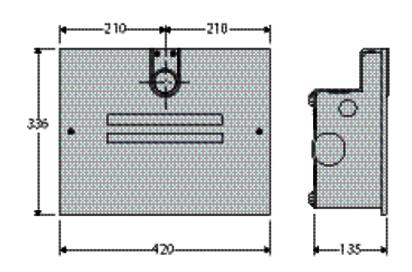 DEXXO OPTIMO RTS Somfy Disegno tecnico Somfy