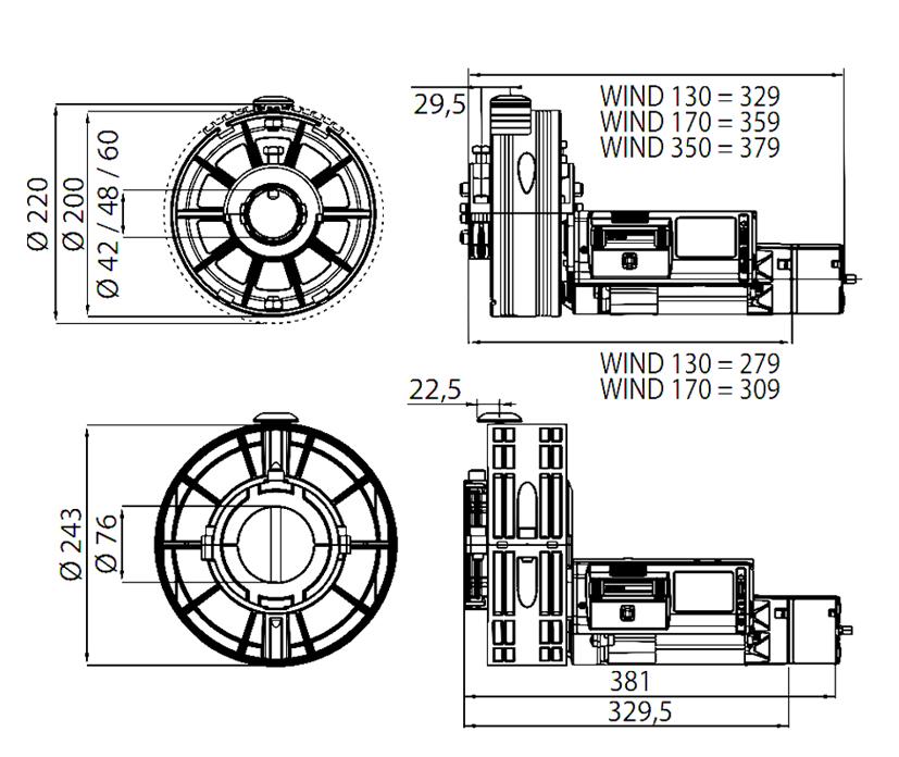 WIND AC A KIT 170/200-60 EF AUTO WIND AC A KIT 170/200-60 EF AUTO