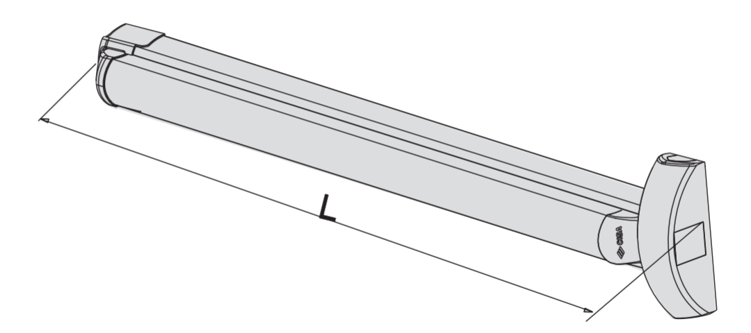 Maniglione antipanico Cisa