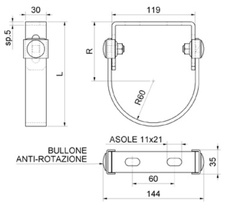 Anello anticaduta Combi Arialdo