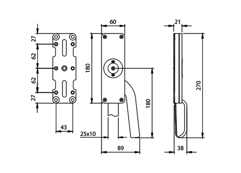 Disegno tecnico CGS-500.8 P Comunello Disegno tecnico CGS-500.8 P Comunello