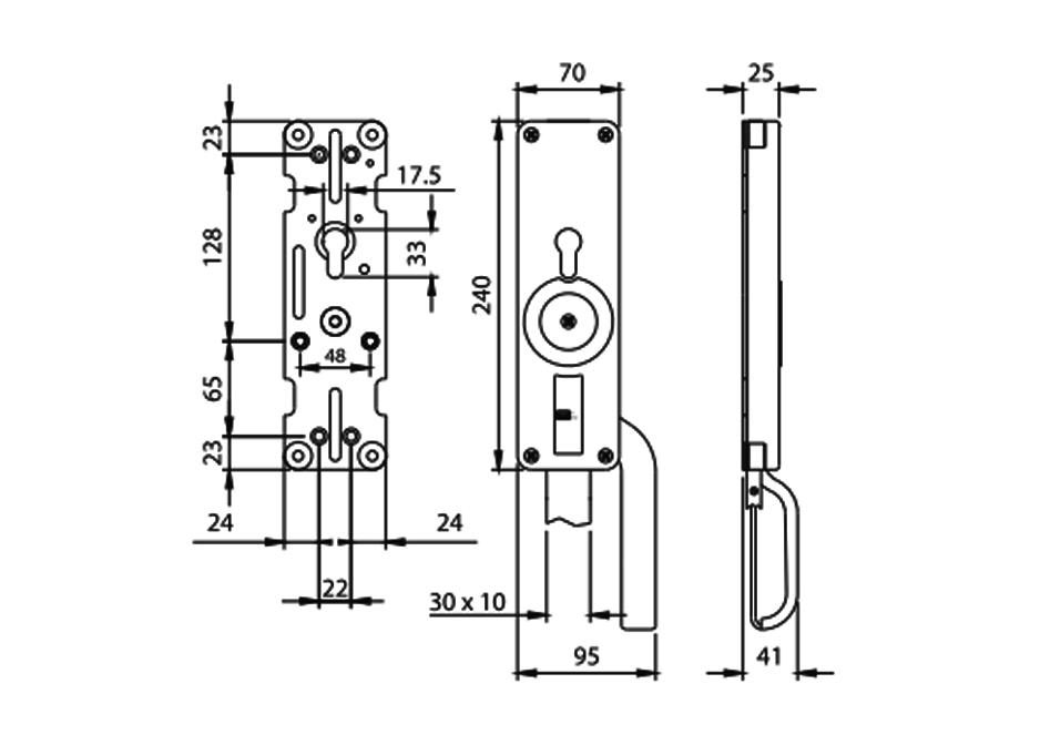Disegno tecnico CGS-500.8 P Comunello Disegno tecnico CGS-500.8 P Comunello